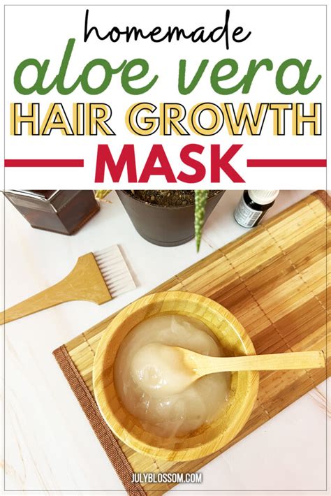 DIY Aloe Vera Hair Mask for Hair Growth (+ Spray Recipe) - ♡ July Blossom