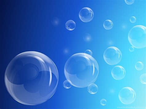 Top Big Screensaver: Floating Bubbles Screensaver Desktop Background