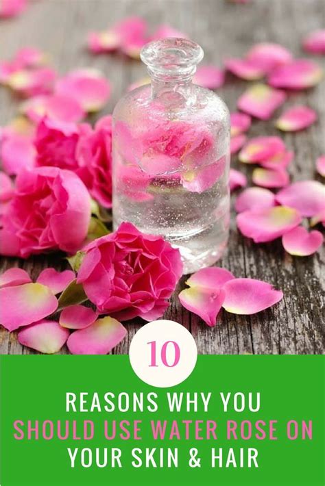 10 Rose Water Benefits For Your Hair, Skin, & Face | Rose water ...