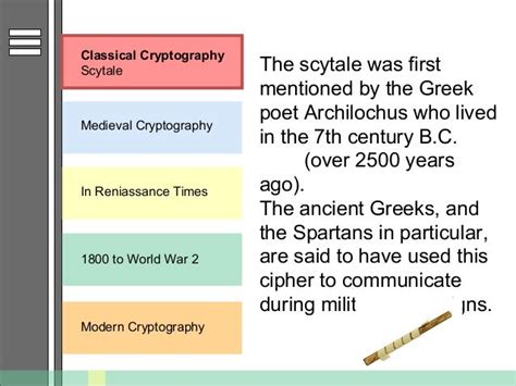 History of cryptography