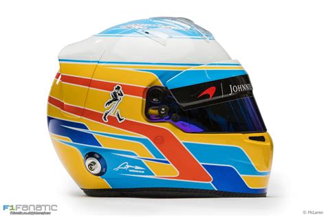 Fernando Alonso's 2017 helmet : r/formula1