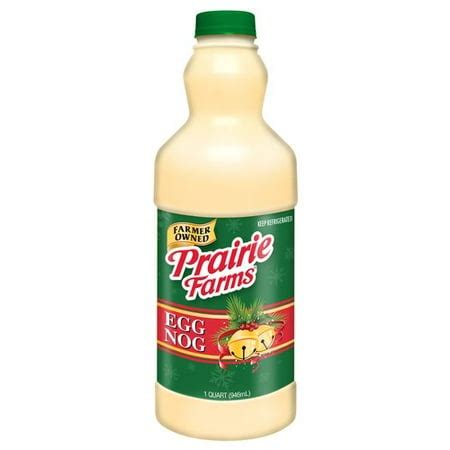 Prairie Farms Egg Nog, 32 oz - Walmart.com