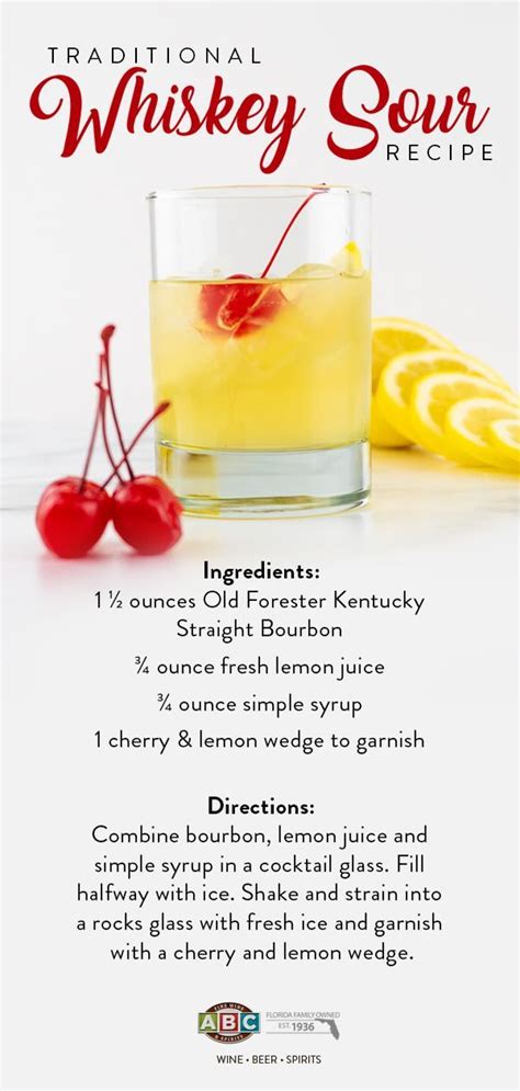 Traditional whiskey sour recipe – Artofit