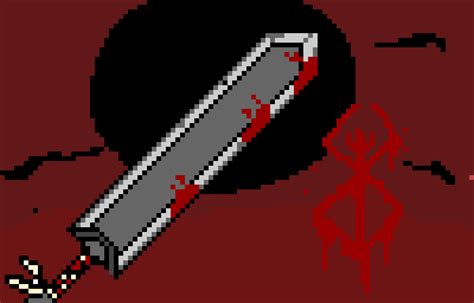 Berserk dragonslayer pixel art