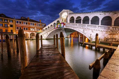 Venice, Italy, is all about canals and the bridges that cross them ...