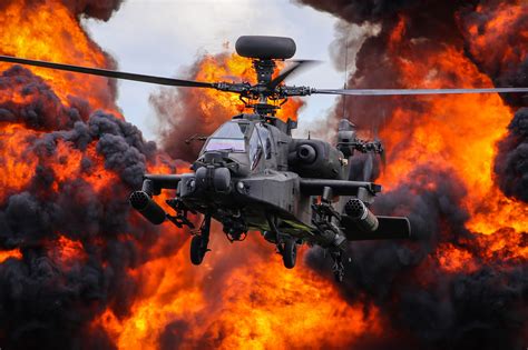 Download Aircraft Helicopter Attack Helicopter Military Boeing Ah-64 ...