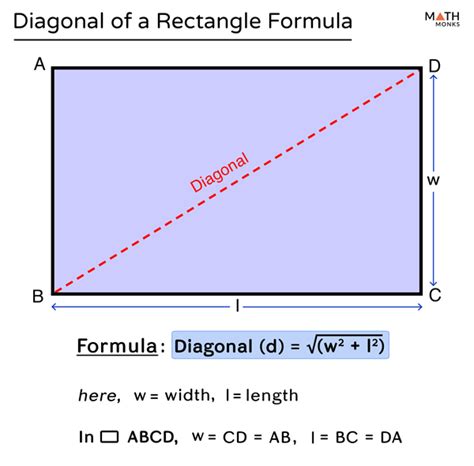 Diagonals Of A Rectangle