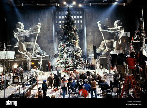 GOTHAM CITY TOWN HALL SET BATMAN RETURNS (1992 Stock Photo, Royalty ...