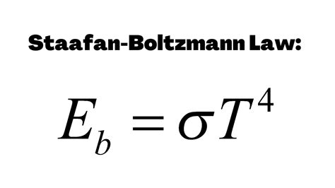 15 Unbelievable Facts About Stefan-Boltzmann Law - Facts.net