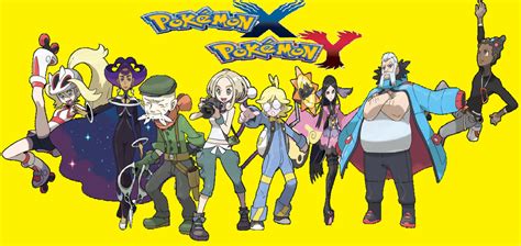 Pokemon X Y Gym Leaders by CatCamellia on DeviantArt