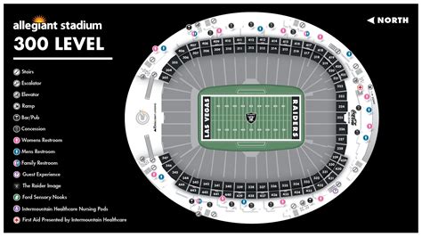 Stadium Maps | Allegiant Stadium | AllegiantStadium.com | Allegiant Stadium