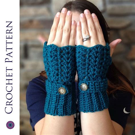 Crochet Lace Fingerless Gloves Free Pattern Complete The Look With A ...