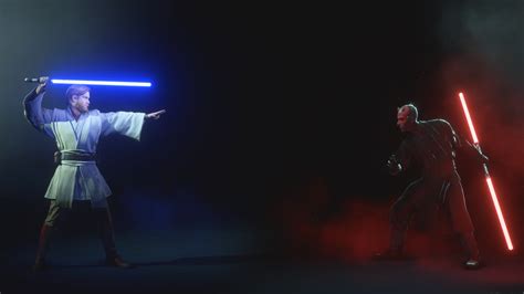 Obi-Wan vs Darth Maul (1920x1080) : r/StarWarsBattlefront