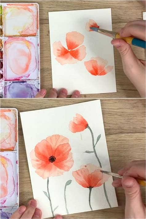 20+ Best Watercolor Flowers Tutorials & Videos in 2021 | Watercolor ...