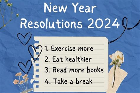 New Year Resolutions 2024 - Unique Ideas for Students & Adults