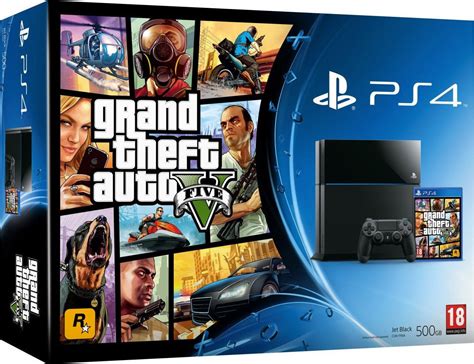 Sony Playstation 4 (PS4) 500GB & GTA V - Skroutz.gr