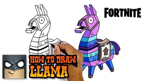 How to Draw Llama | Fortnite | Awesome Step-by-Step Tutorial | Llama ...