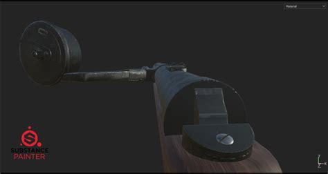 Mp18 Submachine Gun 3D Model - TurboSquid 1350684