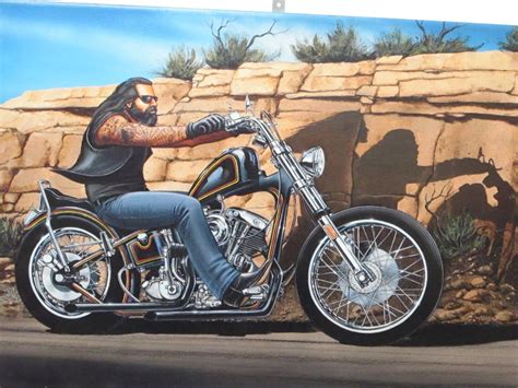 David Mann Motorbiker Tshirt Biker Art, Motorcycle Art, Motorcycle ...