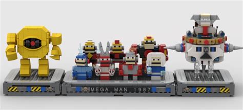 Rockman Corner: Four Mega Man Sets Hit "LEGO Ideas"