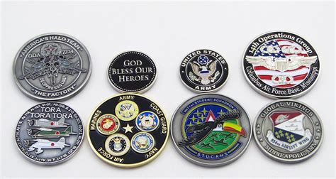 Military Challenge Coins - No Minimum - Quality Challenge Coins