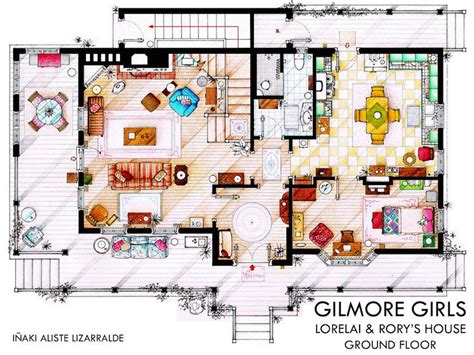 Floor Plans of Your Favorite TV Shows – Fubiz Media