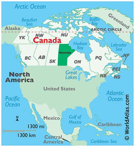 Manitoba Maps & Facts - World Atlas