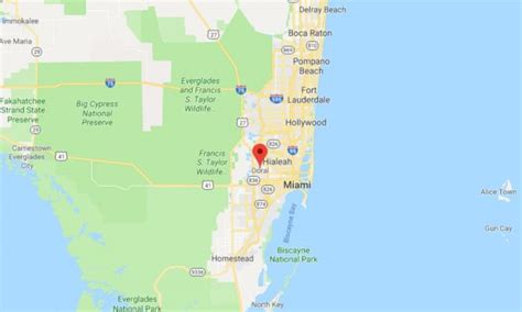 Miami Zip Code Map 2019 – USTrave.com