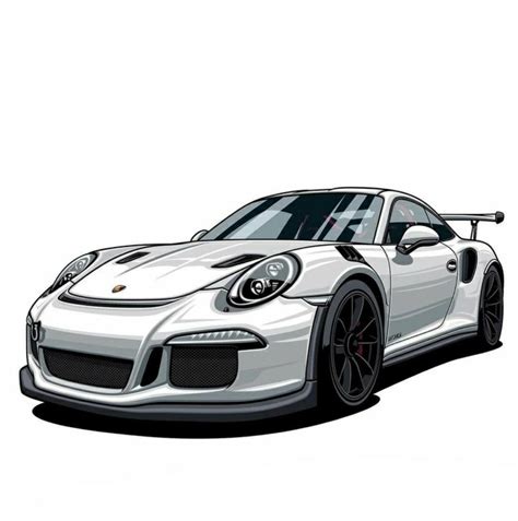 Porsche 911 Drawing