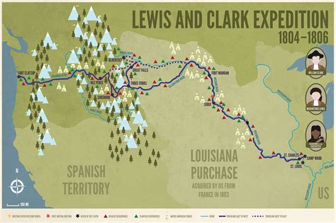 Lewis & Clark Expedition Map :: Behance