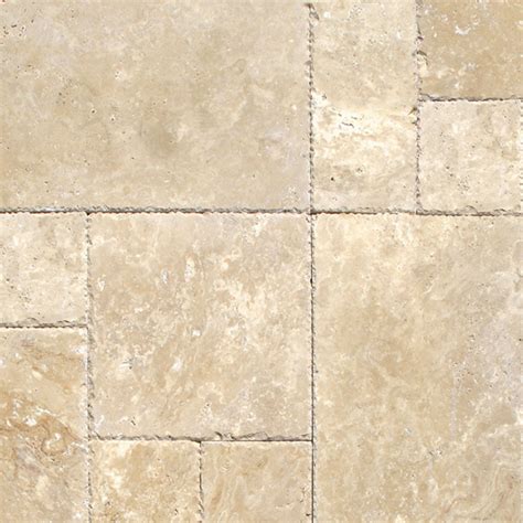 Tuscany Beige Ivory French Pattern Travertine Tiles – StoneLocator