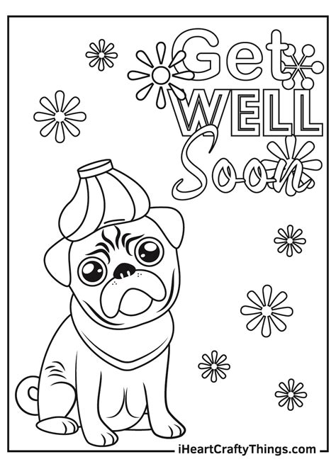 Get Well Soon Coloring Pages (Updated 2021)