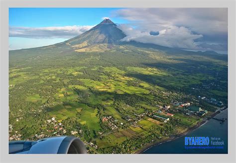 Byahero: Snapshot | Aerial view of Mt. Mayon