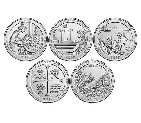 America the Beautiful Quarters 2019 Circulating Coin Set | US Mint