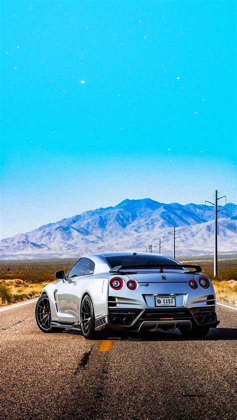 Nissan Gtr, black, r35, skyline, white, HD phone wallpaper | Peakpx