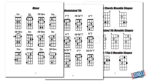 bass guitar chord chart pdf free download