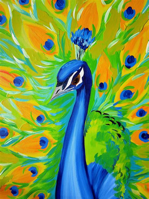 Indian Peacock Art