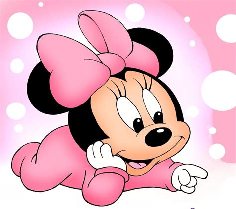 Baby Minnie Mouse Wallpaper 35324 Hi-Resolution | Minnie mouse cartoons ...