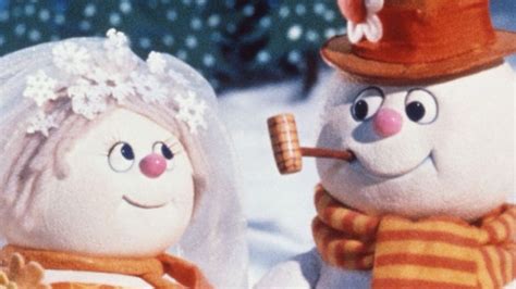 Frosty and Crystal. | Christmas in july, Christmas cartoons, Orange ...