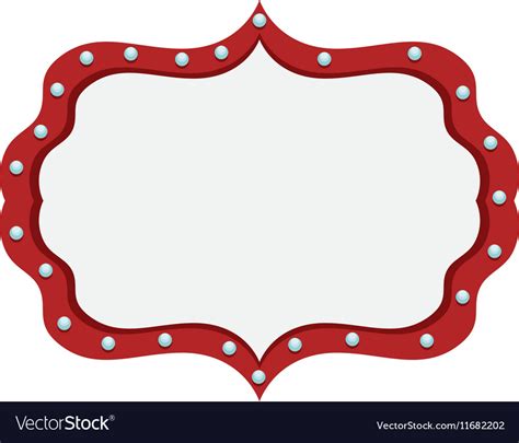 Circus light banner icon Royalty Free Vector Image