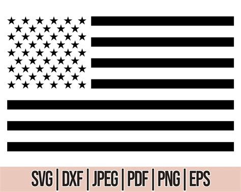 40 Vertical American Flag Svg Craft Template Download File Svg Flag ...