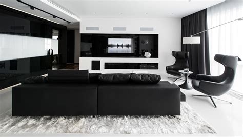 Striking Black And White Living Room Design Ideas for Your Home