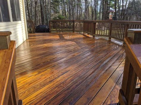 Premium Deck Restoration | Deck Stain Color Options & Examples