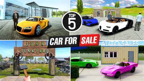 Top 5 Car For Sale Simulator 2023 Games In Mobile😧 - YouTube