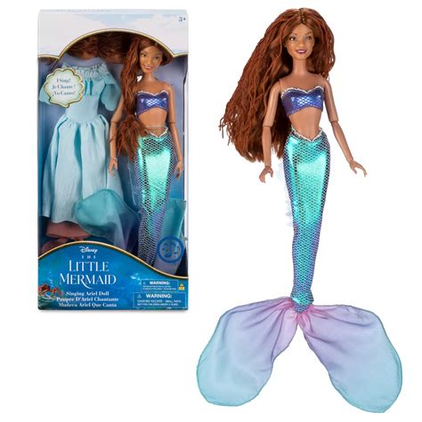 The Little Mermaid Movie 2023 Disney store dolls - YouLoveIt.com