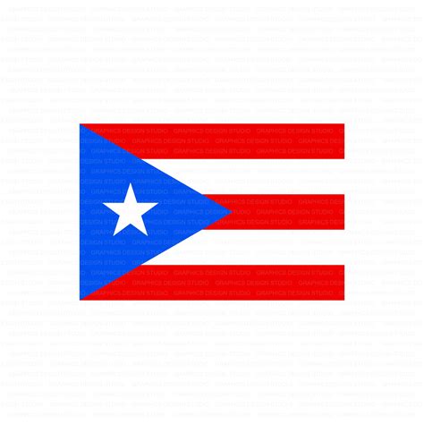 Puerto Rico Flag Outline Svg Puerto Rico Flag Svg Boricua Etsy | Images ...