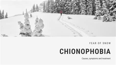 Fear of Snow Phobia - Chionophobia | FEAROF