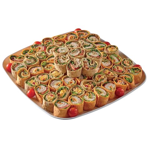 H-E-B Deli Large Party Tray - Assorted Hummus Wraps - Shop Standard ...