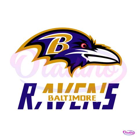 Baltimore Ravens Logo Team SVG » Oladino