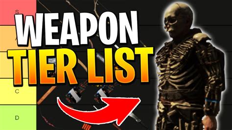 Sons Of The Forest Tier List | Ranking All 27 Weapons | The Forest 2 ...